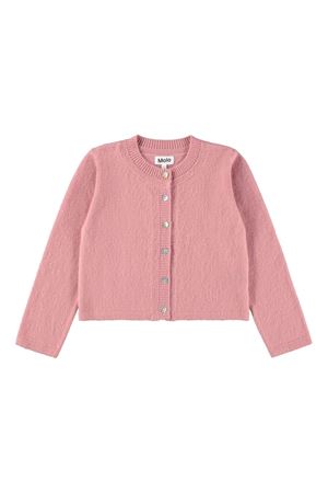 caridgan in lana rosa MOLO KIDS | 2W25K3065564